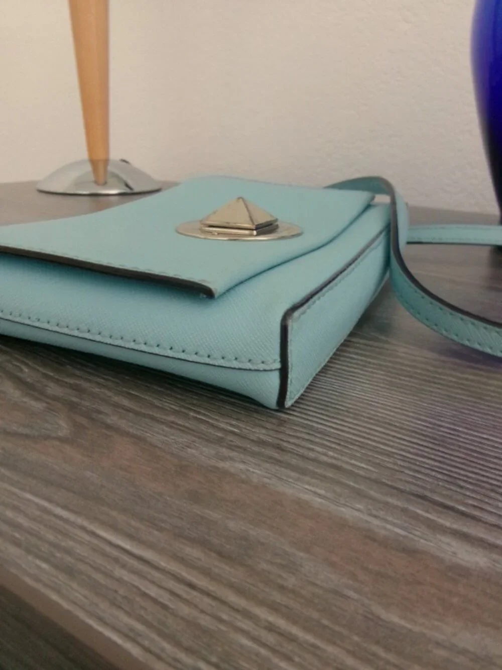 Kate Spade Newbury Lane Sally Crossbody Light Blue Bag Purse
